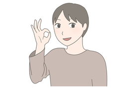 all rightのイラスト